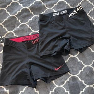 Nike pro bundle (2 pairs)